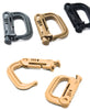 Camping Equipment Locking Snap D-Ring Clip KeyRing Travel Kit